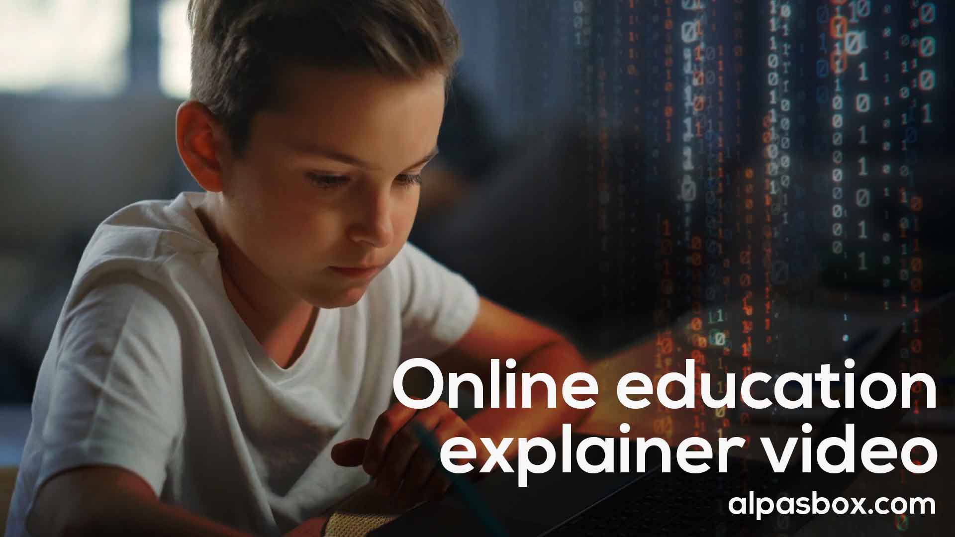 Online education explainer video