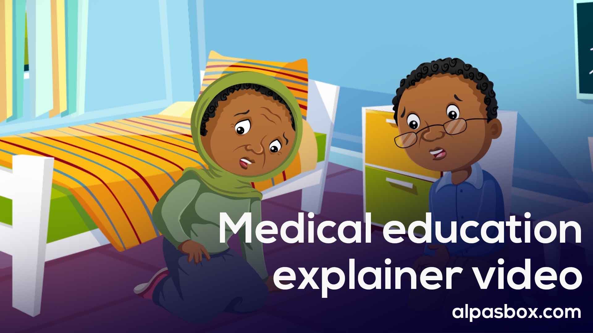 Medical education explainer video